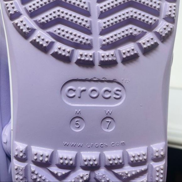 Crocs Bayaband Lavender Light Purple Clogs 205089 - Picture 10 of 16